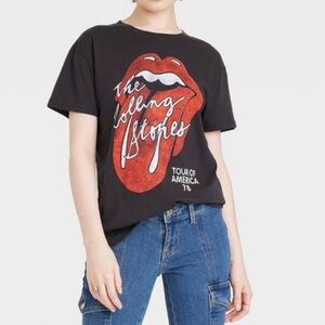 The Rolling Stones Graphic Short Sleeve T-Shirt Tee Women’s Large